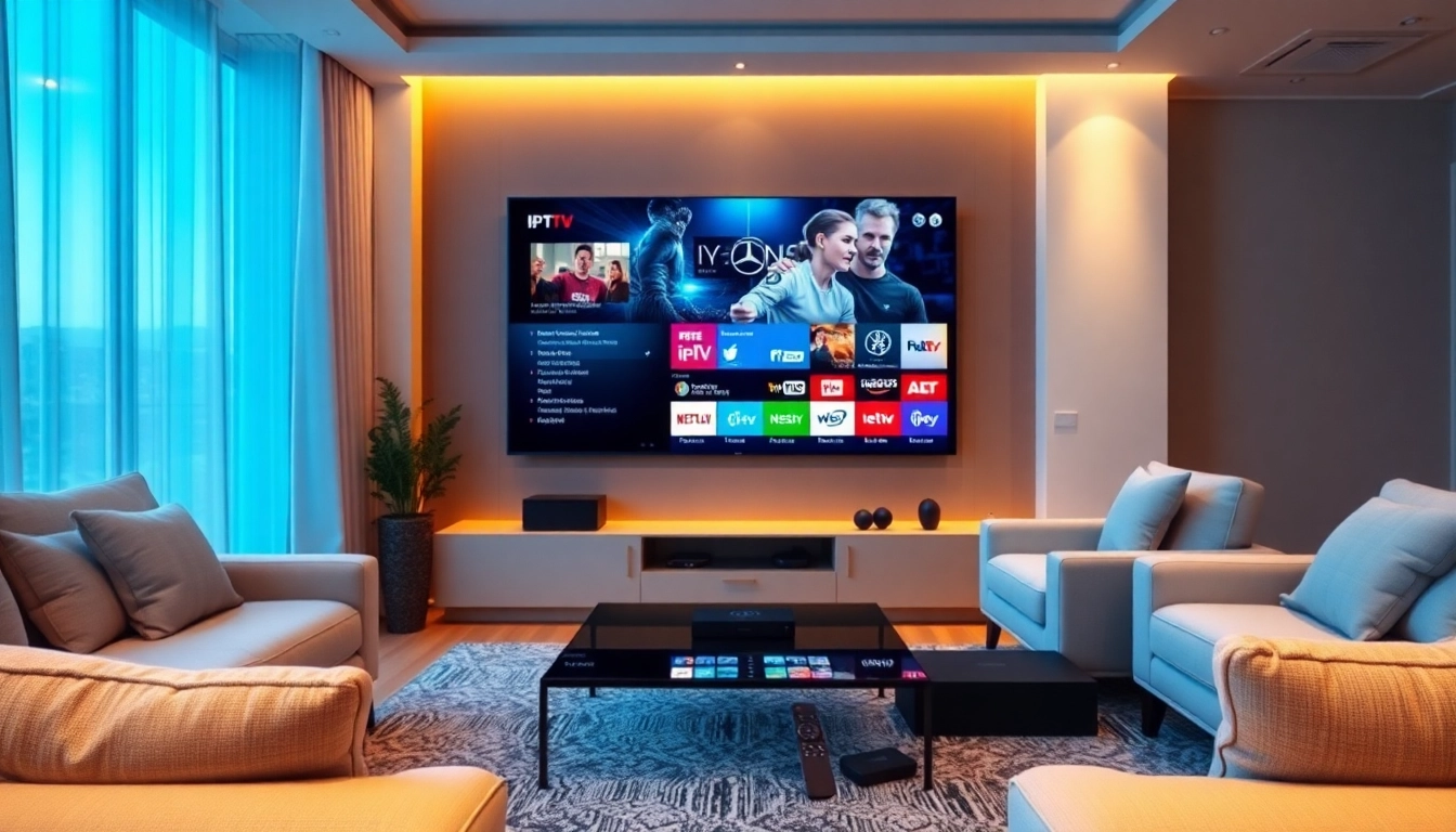 Experience quality streaming with iptv suisse offering captivating shows and movies in your living room.