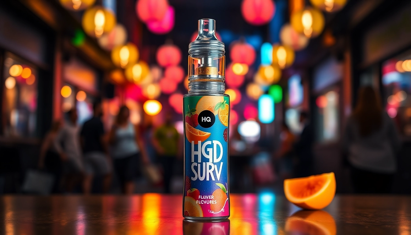 Buy HQD Surv kaufen featuring vibrant flavors in a sleek design perfect for nightlife.