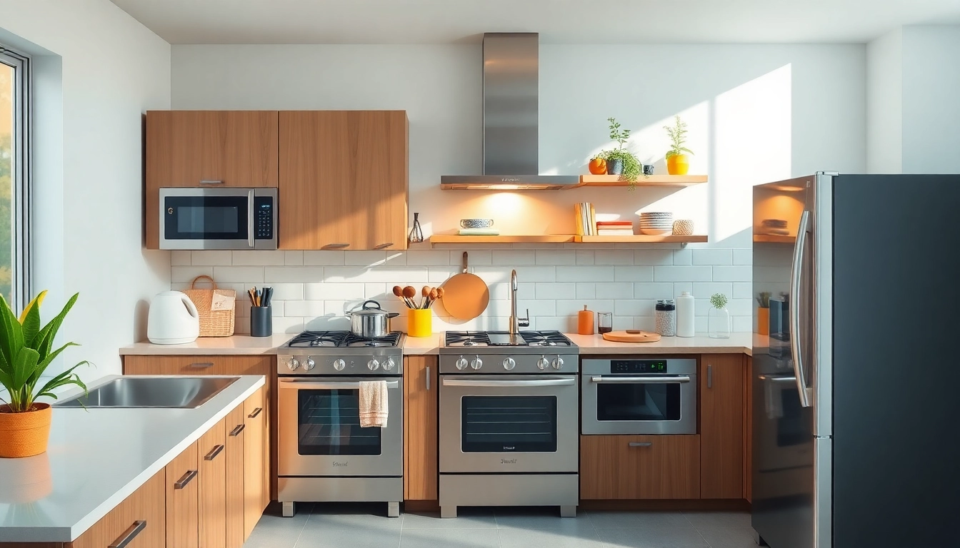 Showcasing affordable kitchen appliances, highlighting versatile designs and compact sizes for modern kitchens.