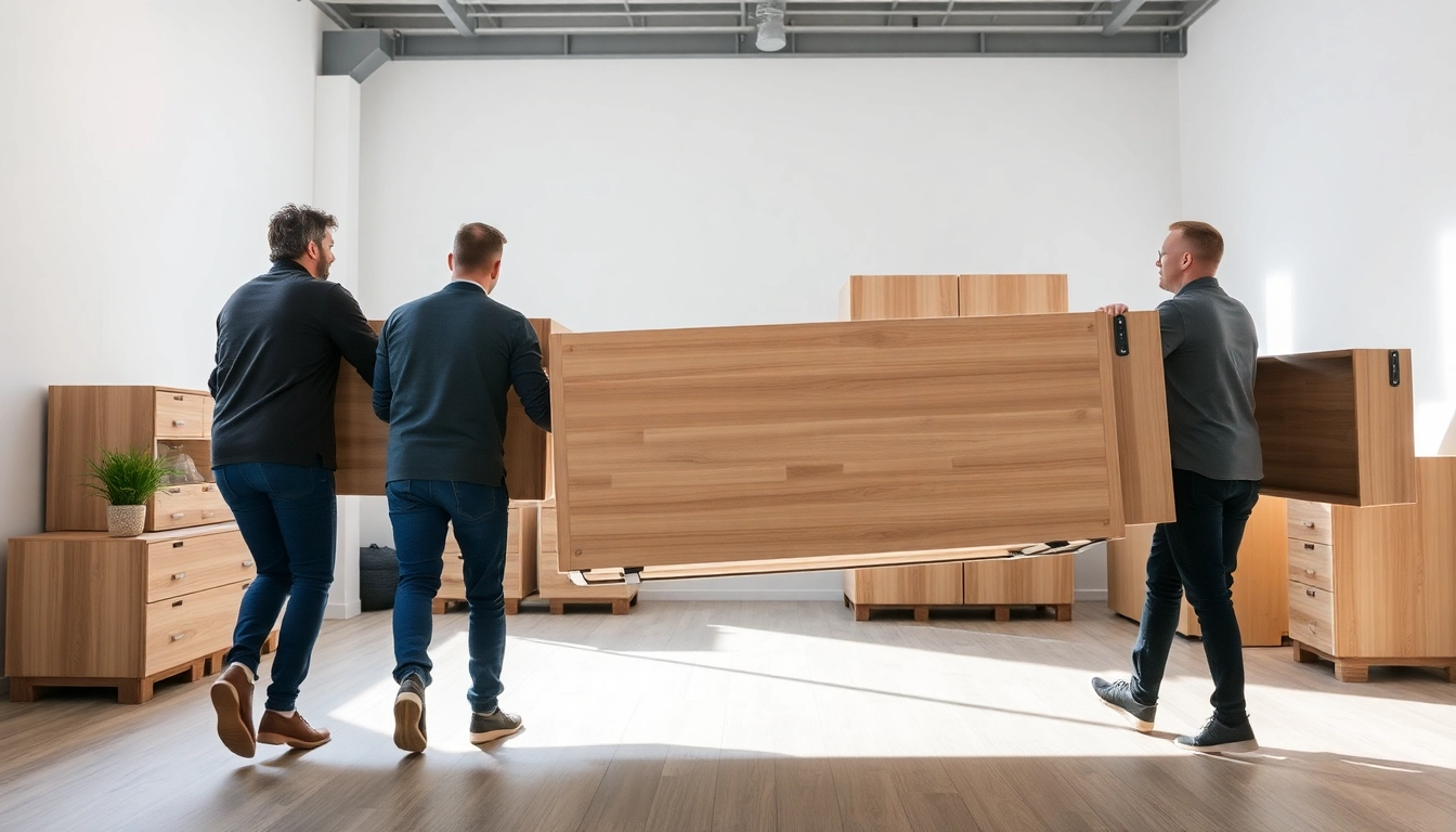 Efficient team managing Umzug Nürnberg, showcasing professionalism and attention to detail in moving services.