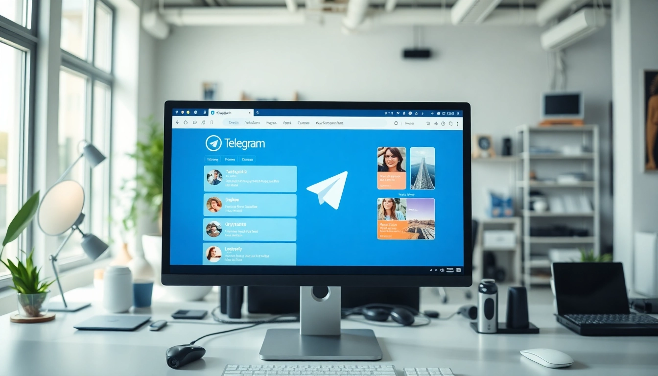 Experience the features of the Telegram official website, focusing on its vibrant messaging options and secure communication.