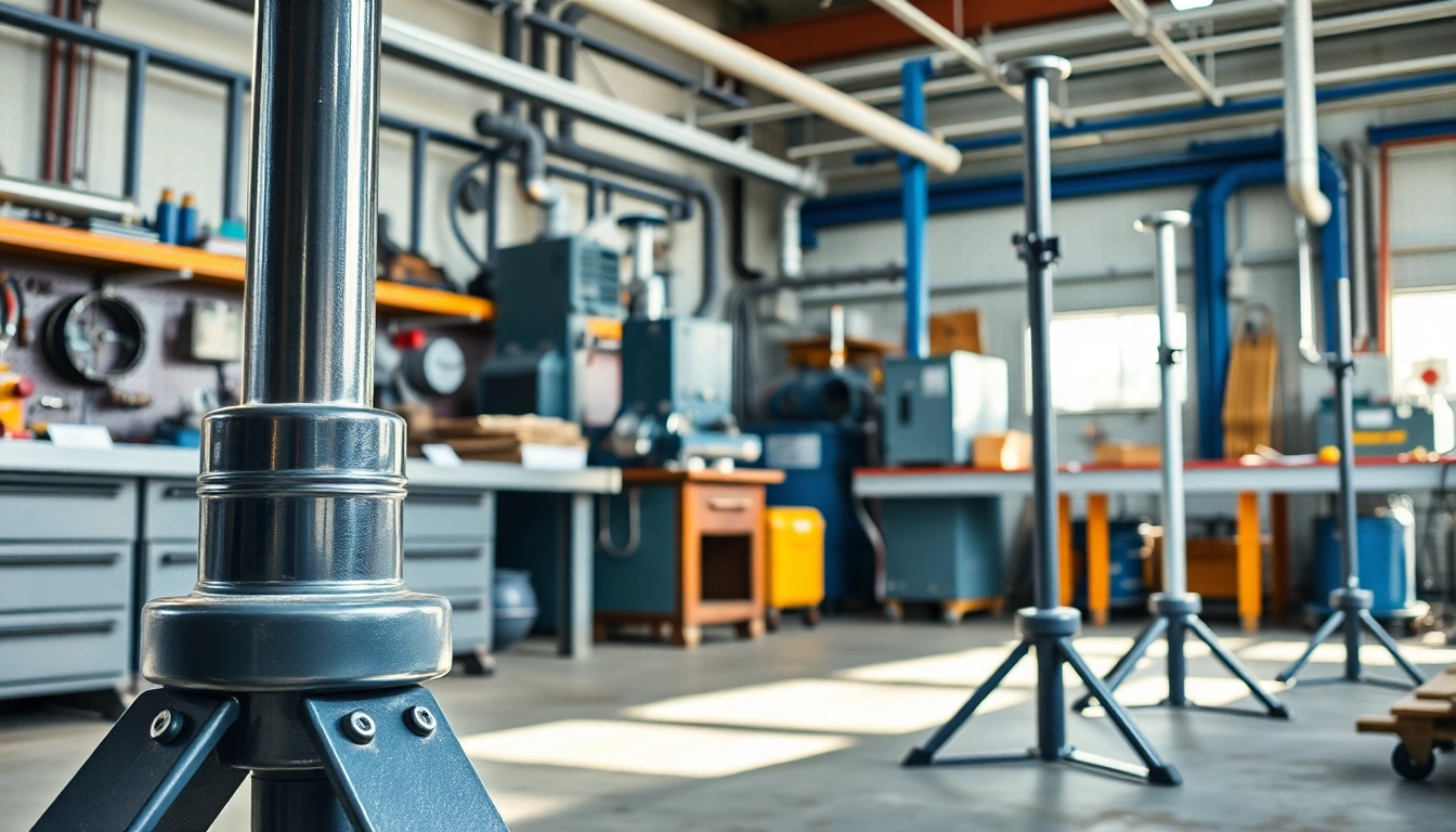 Shop for durable pipe stands to support heavy pipes effectively in your workshop.